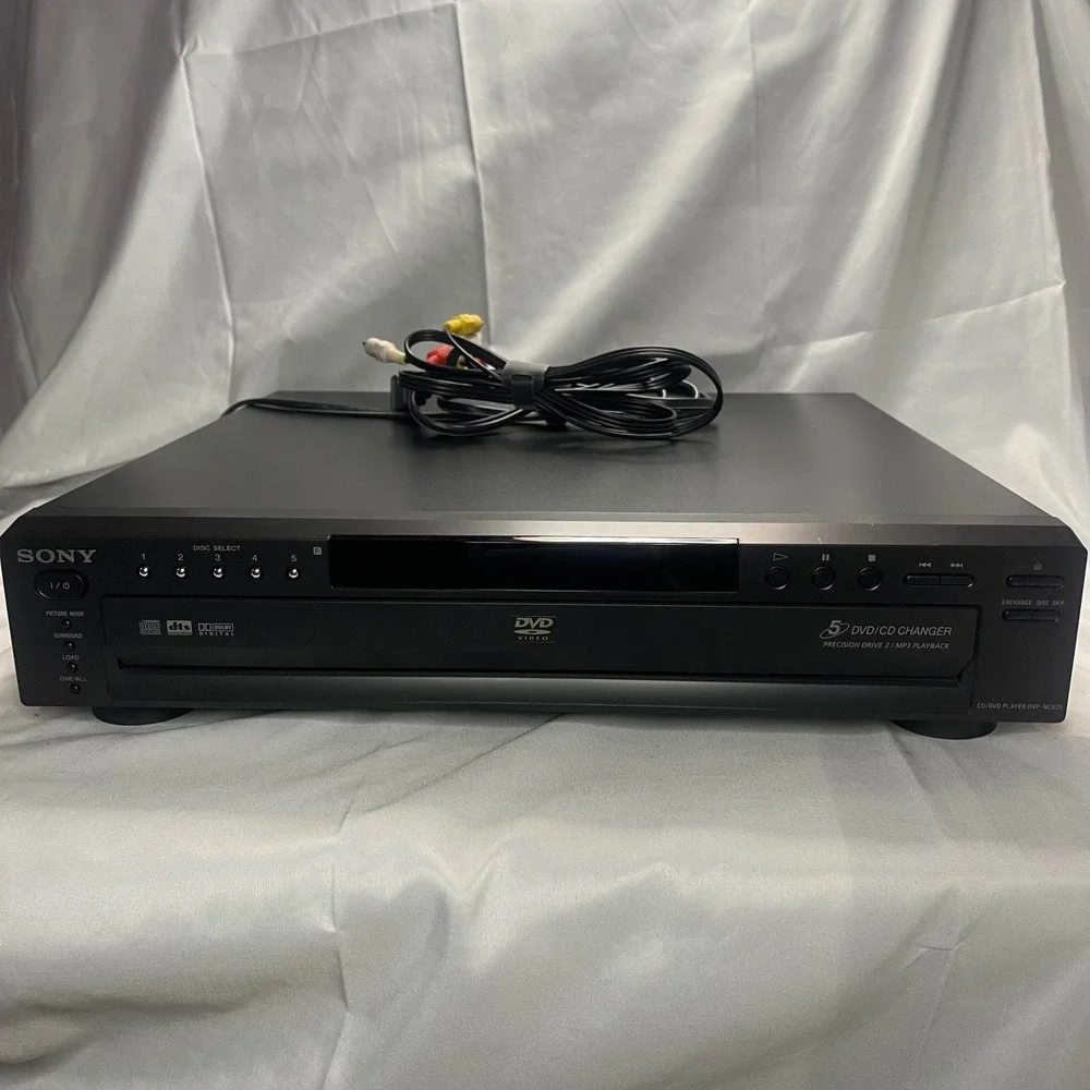 Sony DVP-NC625 5-Disc DVD CD Changer Player MP3 Precision Drive TESTED WORKS